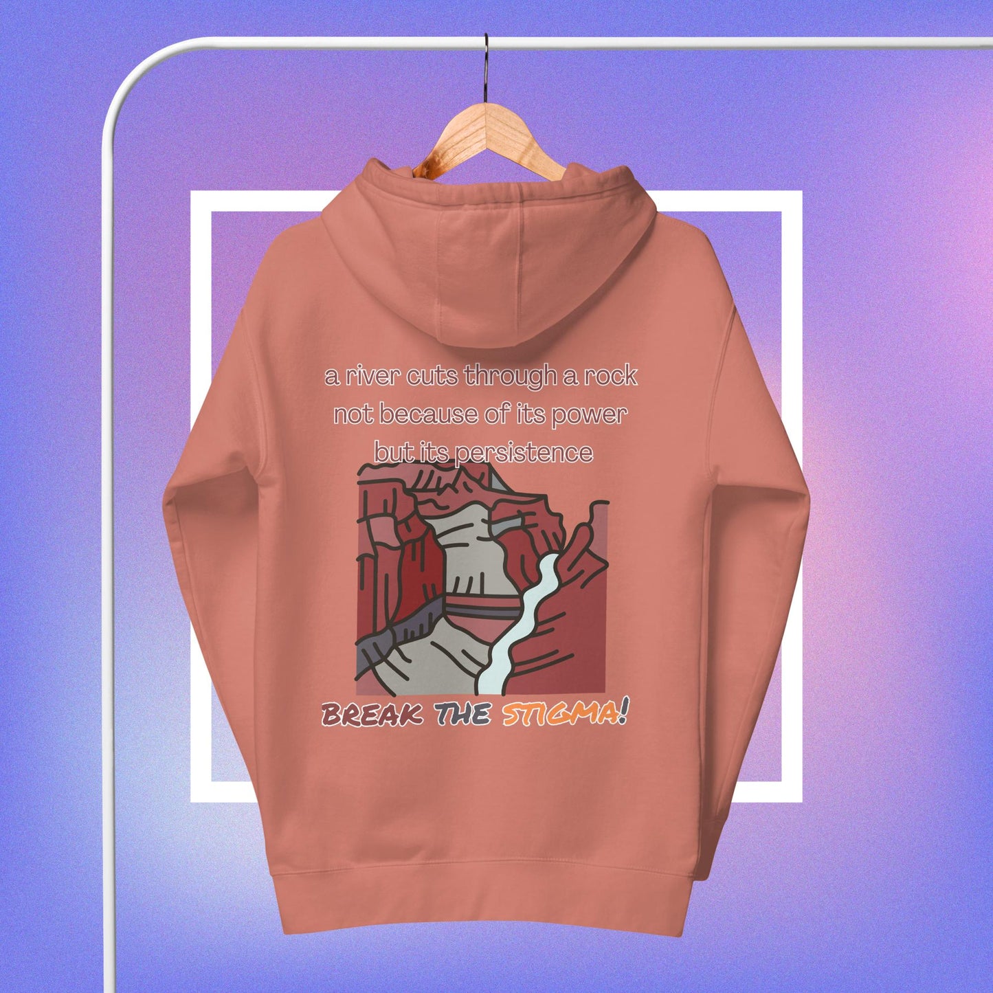 Persistent Like a River Hoodie