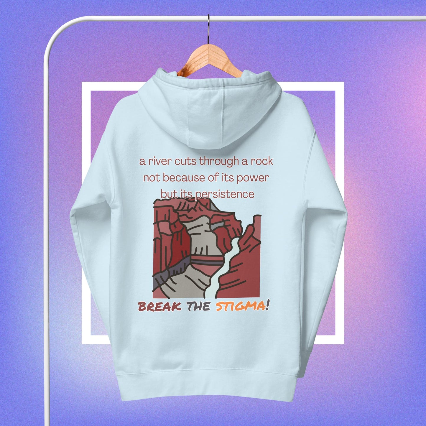 Persistent Like a River Hoodie