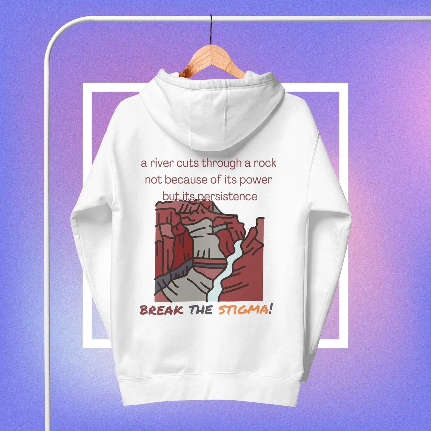 Persistent Like a River Hoodie