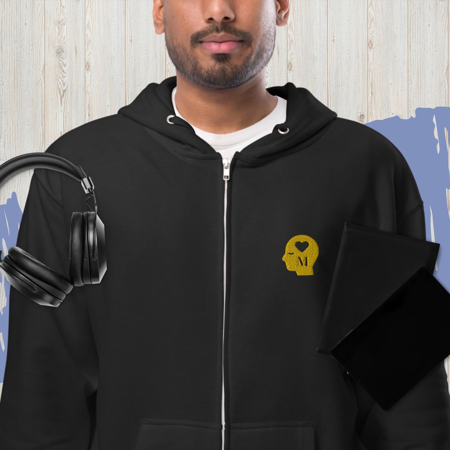 Break The Stigma Zip Up Hoodie