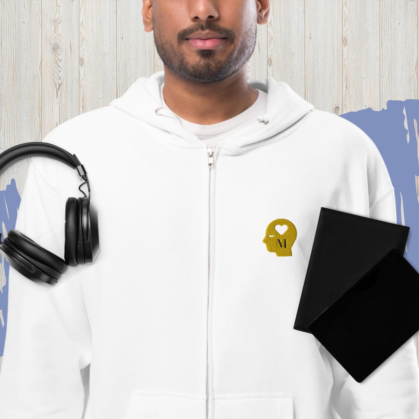 Break The Stigma Zip Up Hoodie