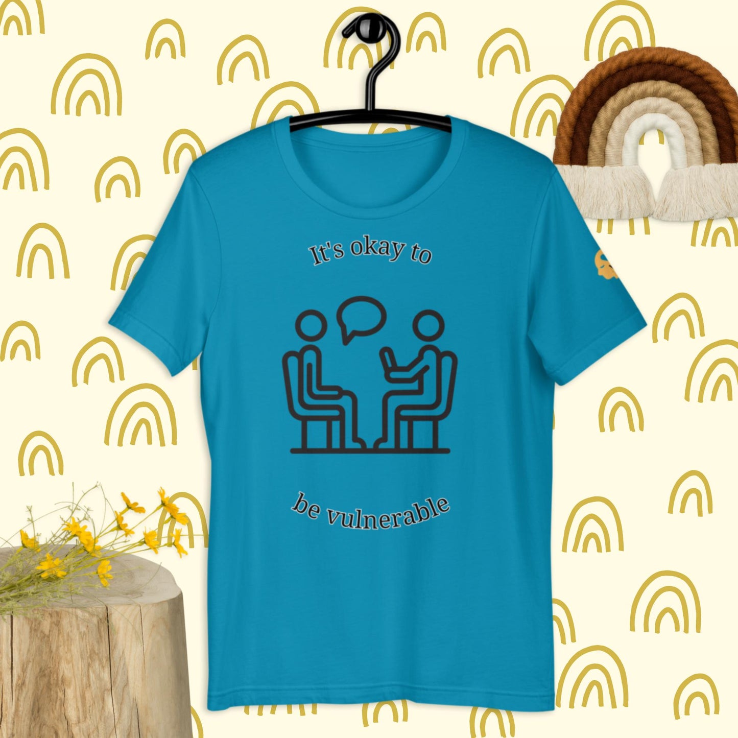 It's okay to be vulnerable t-shirt