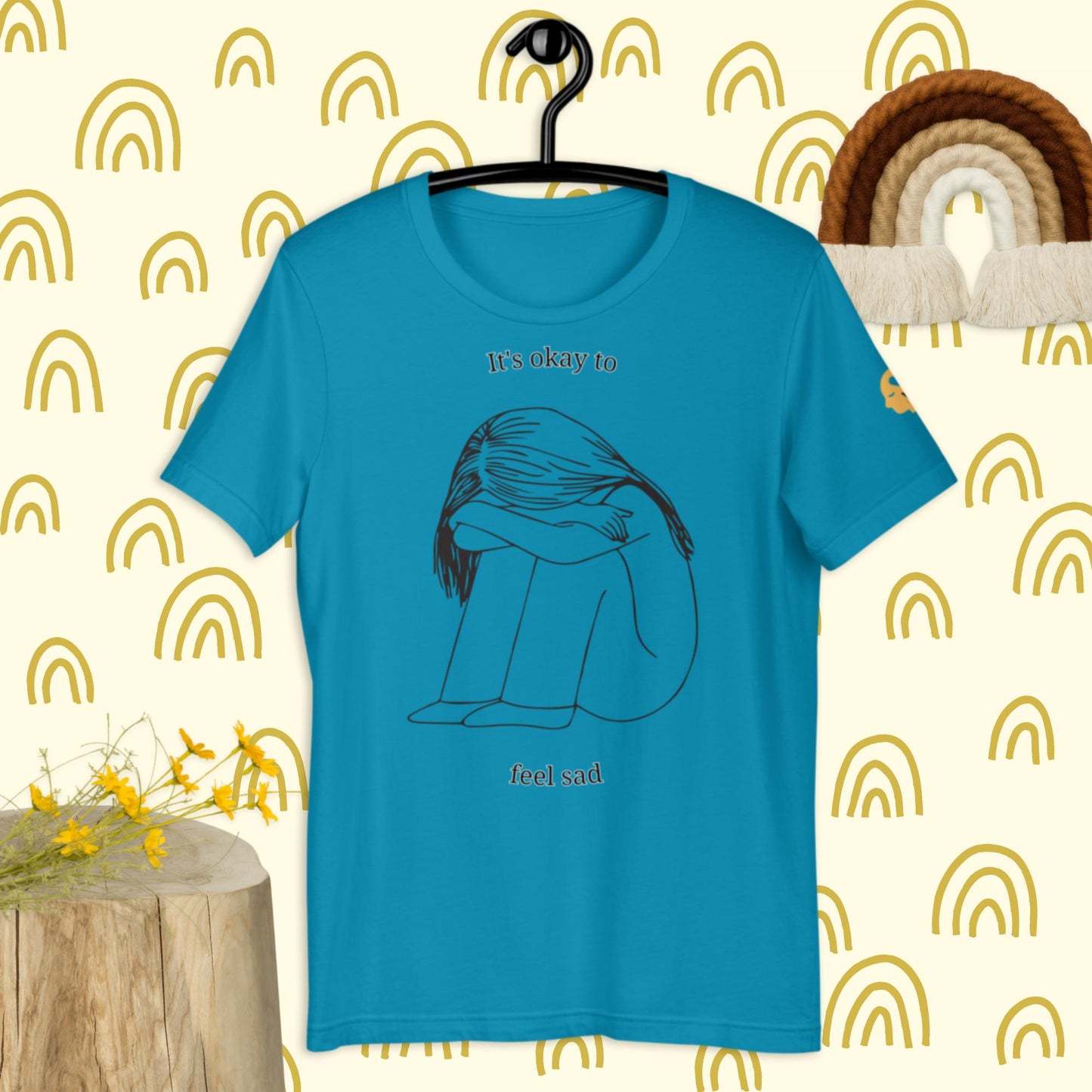 It's okay to be sad t-shirt