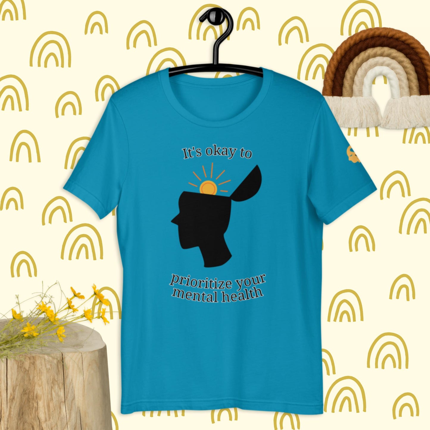 It's okay to prioritize your mental health t-shirt