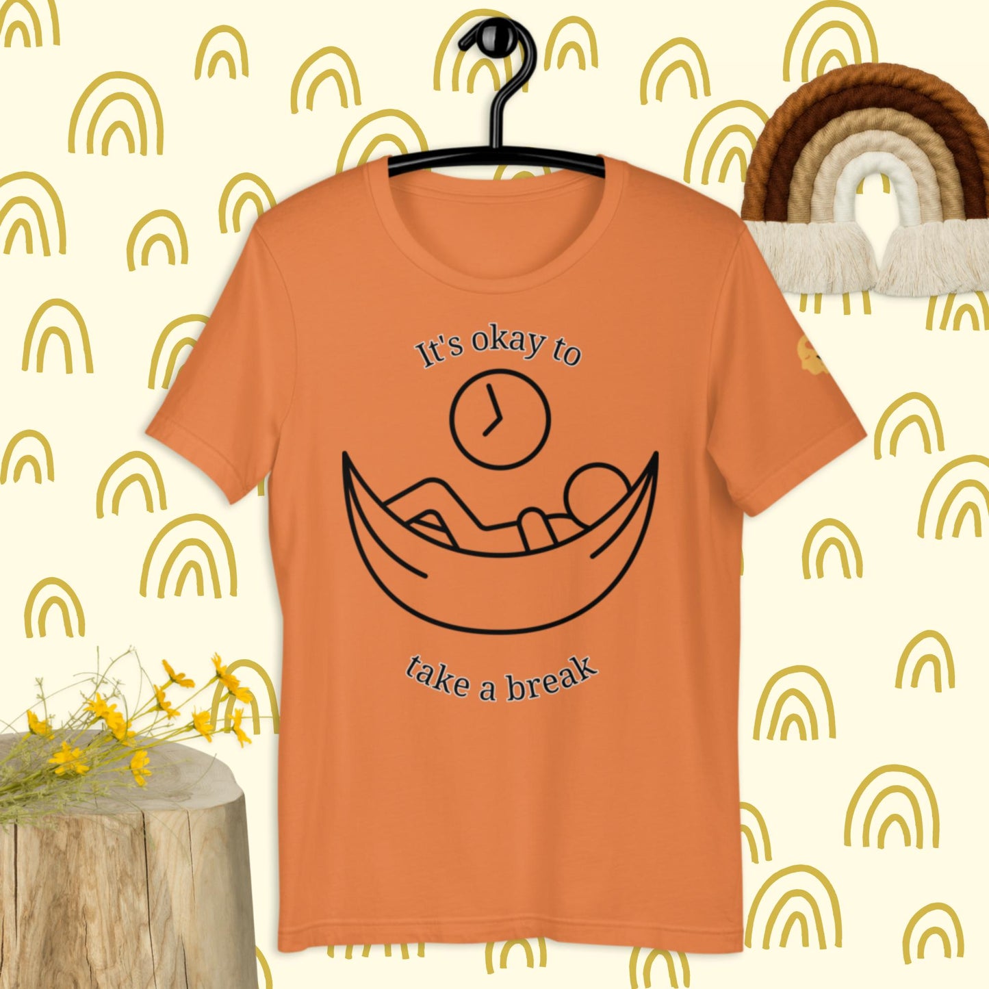 It's okay to take a break t-shirt