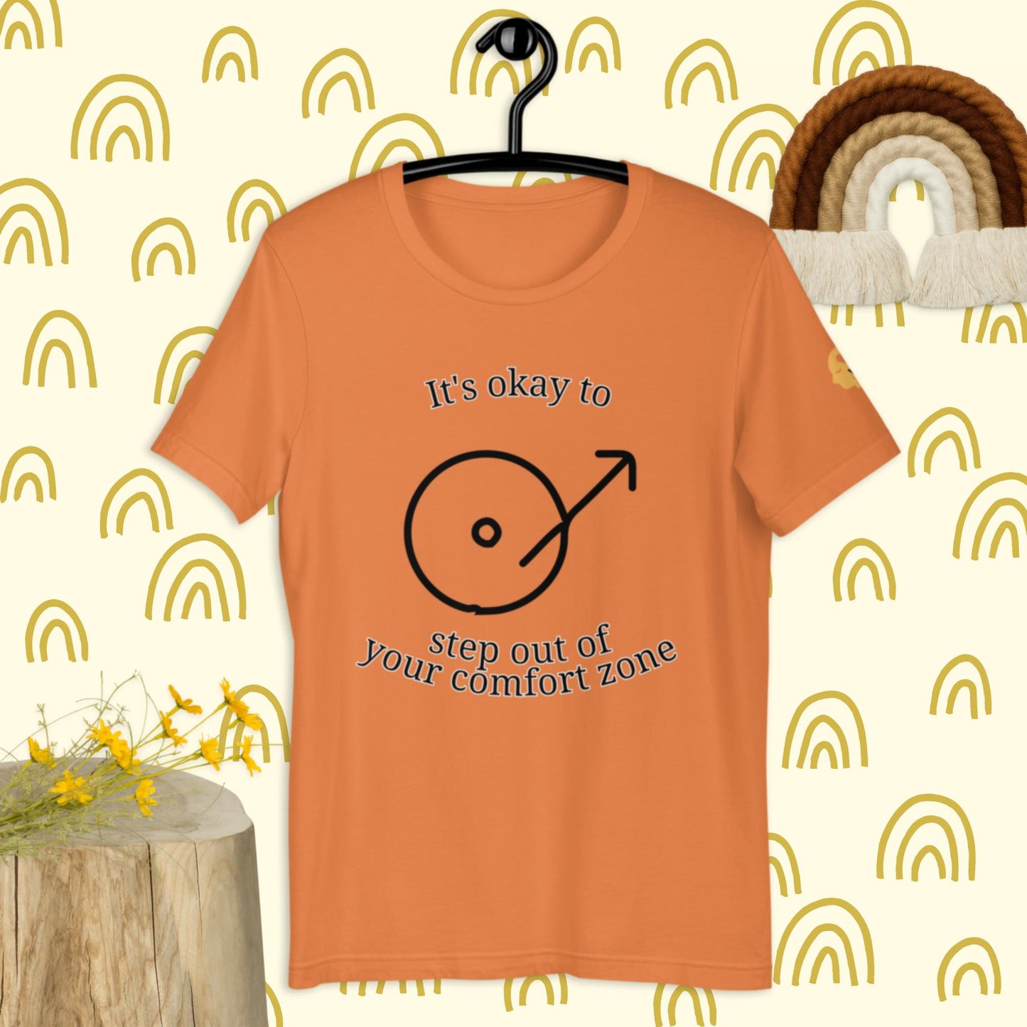 It's okay to step out t-shirt