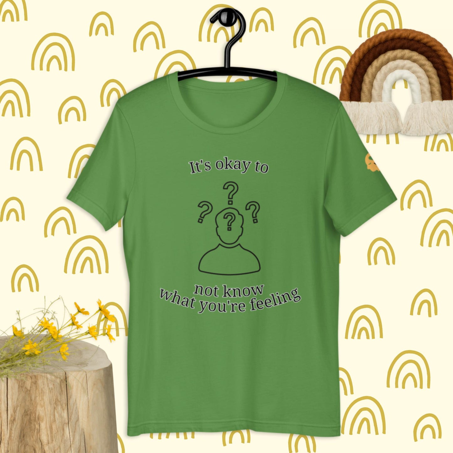 It's okay to not know t-shirt