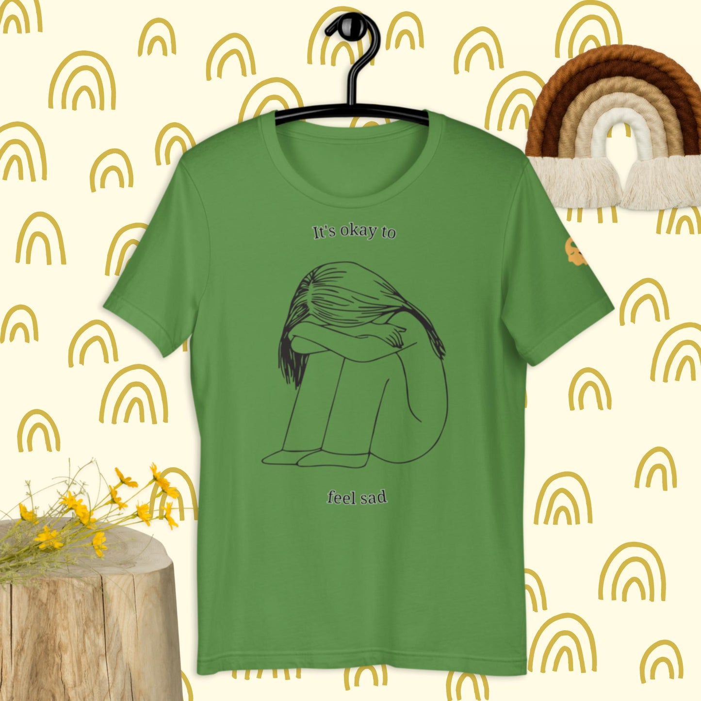 It's okay to be sad t-shirt
