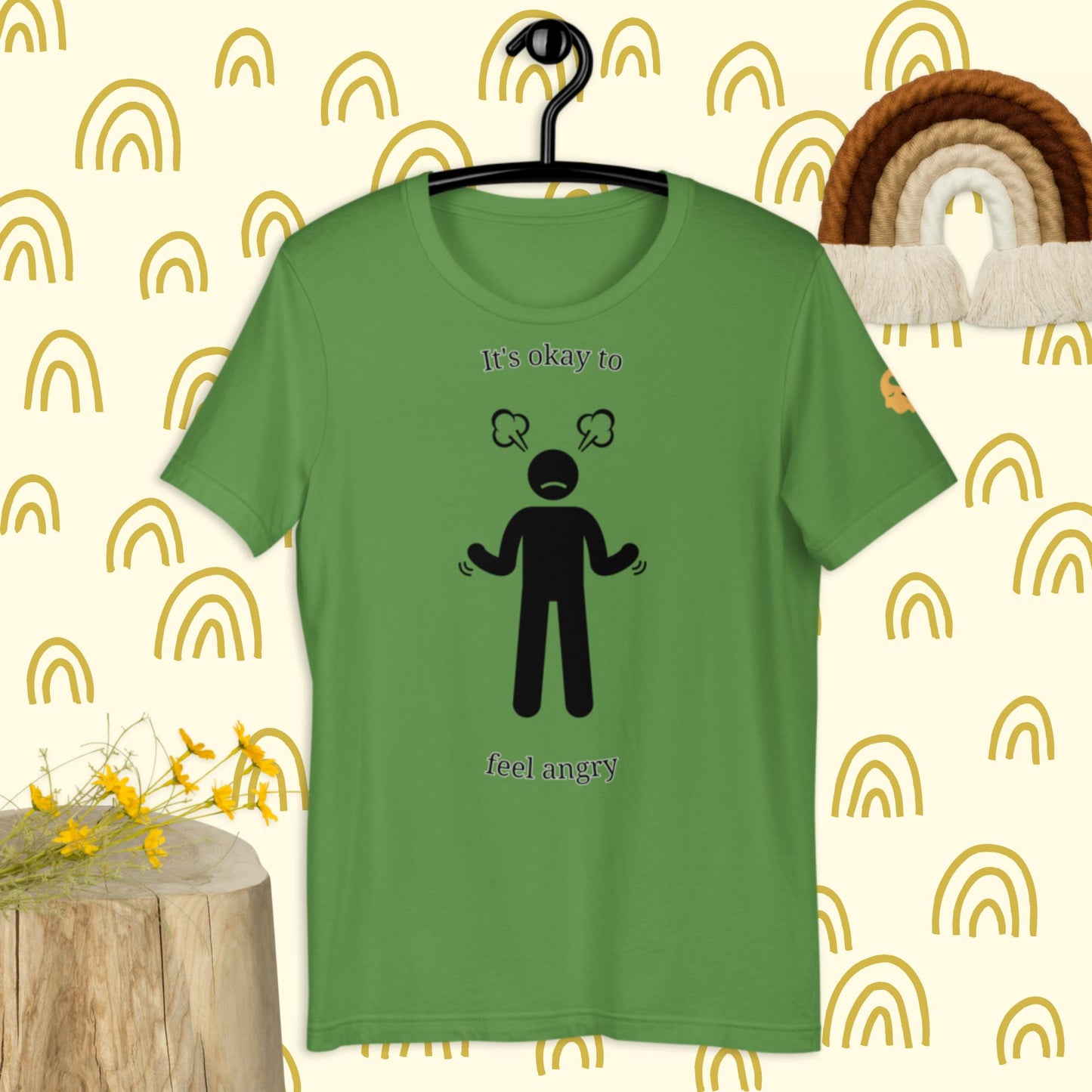 It's okay to feel angry t-shirt