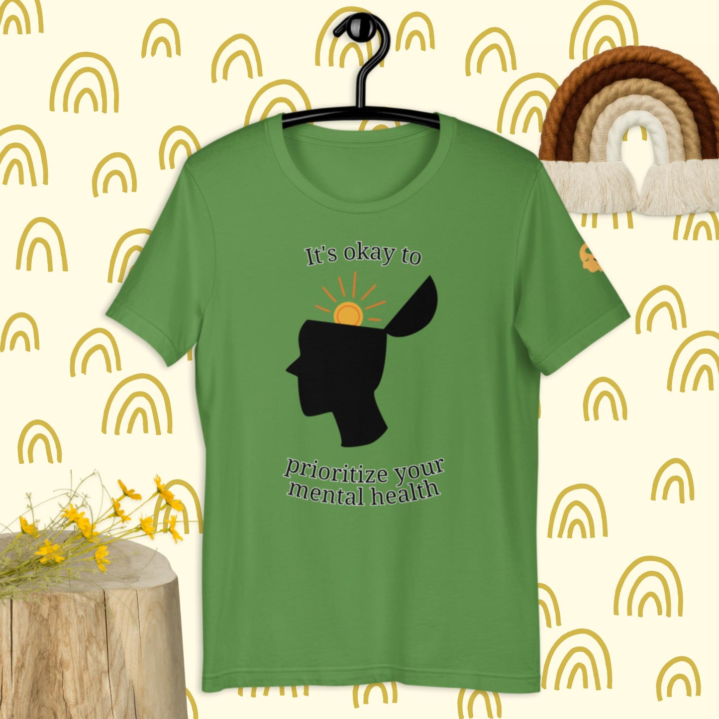 It's okay to prioritize your mental health t-shirt