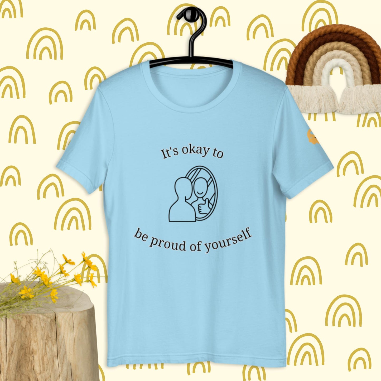 It's okay to be proud t-shirt