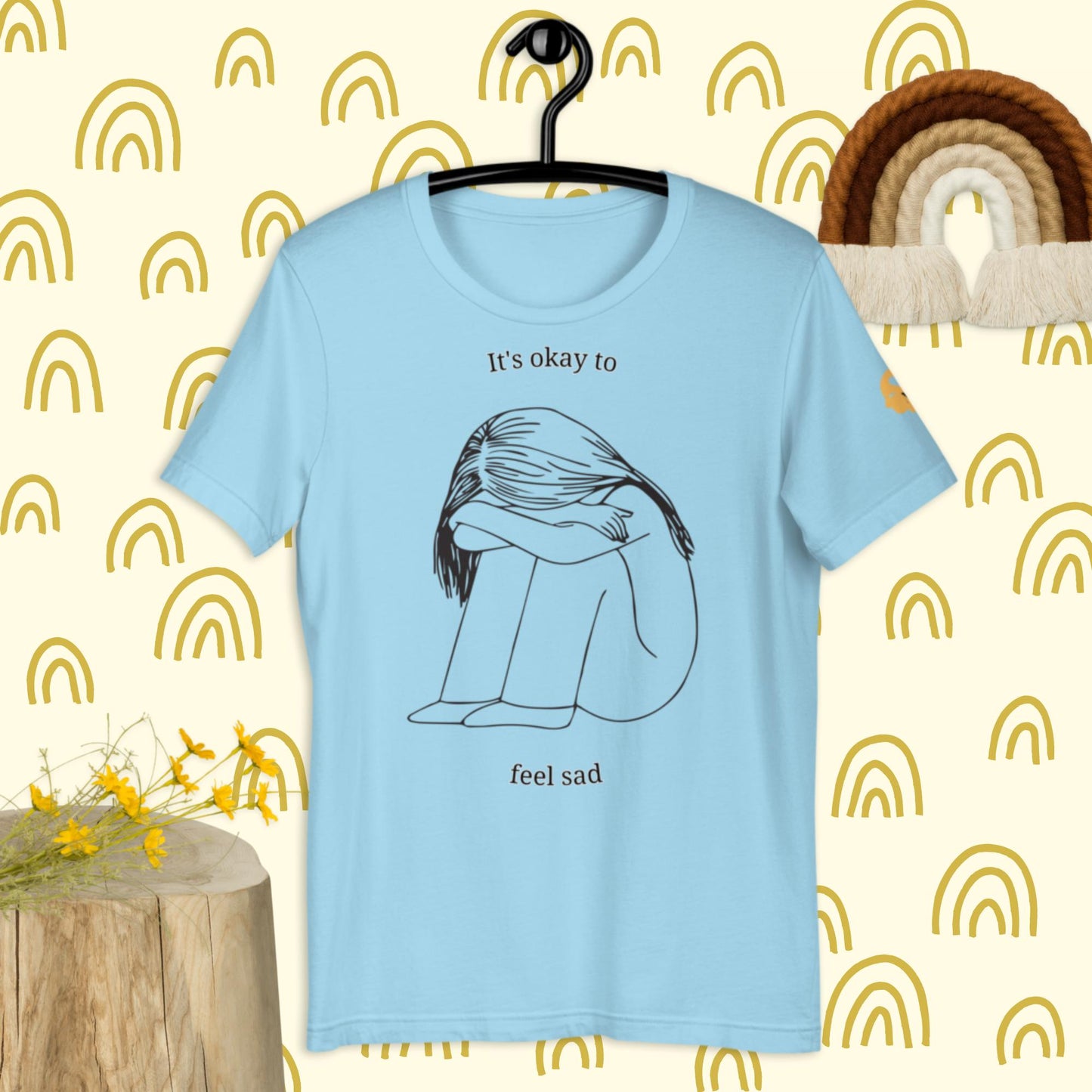 It's okay to be sad t-shirt