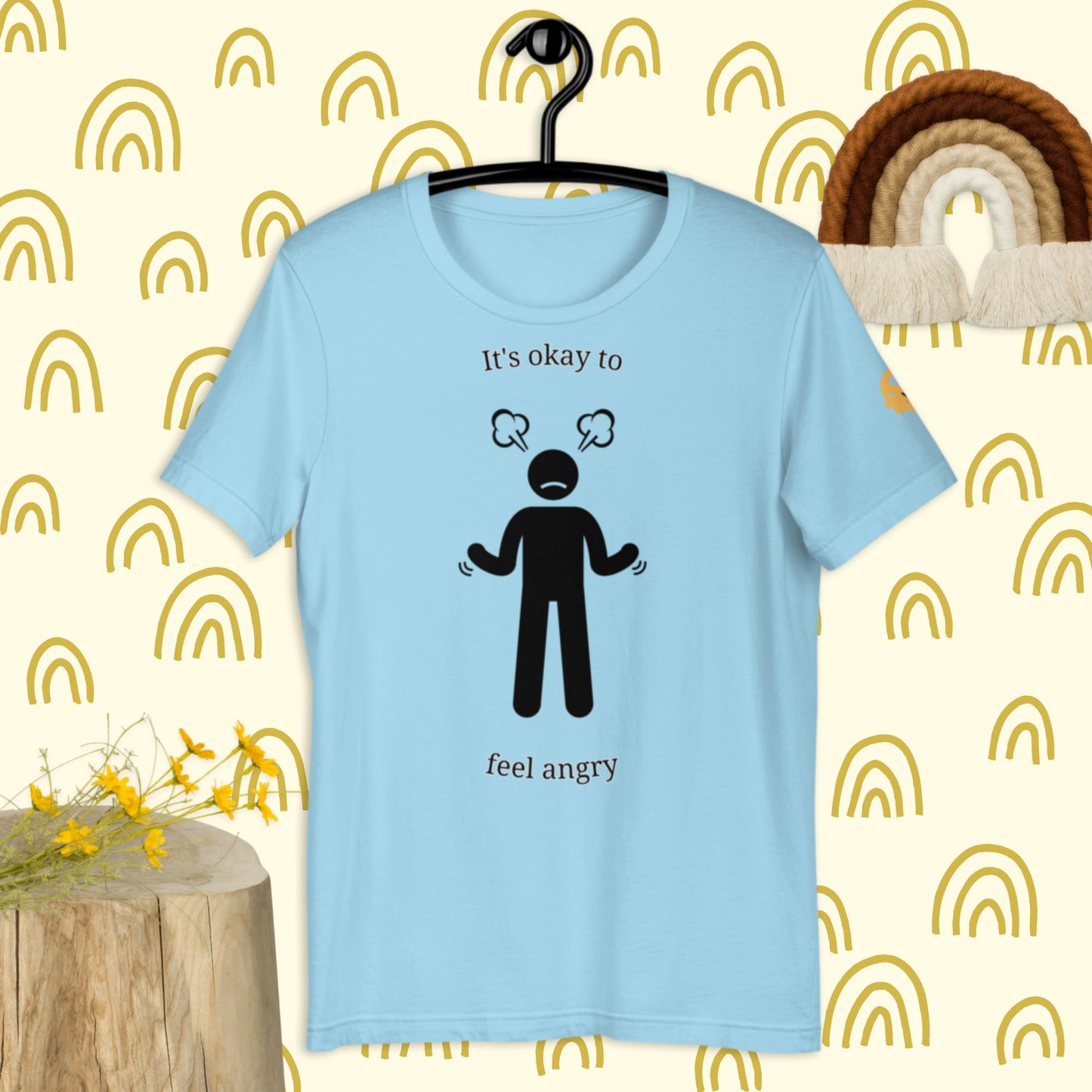 It's okay to feel angry t-shirt
