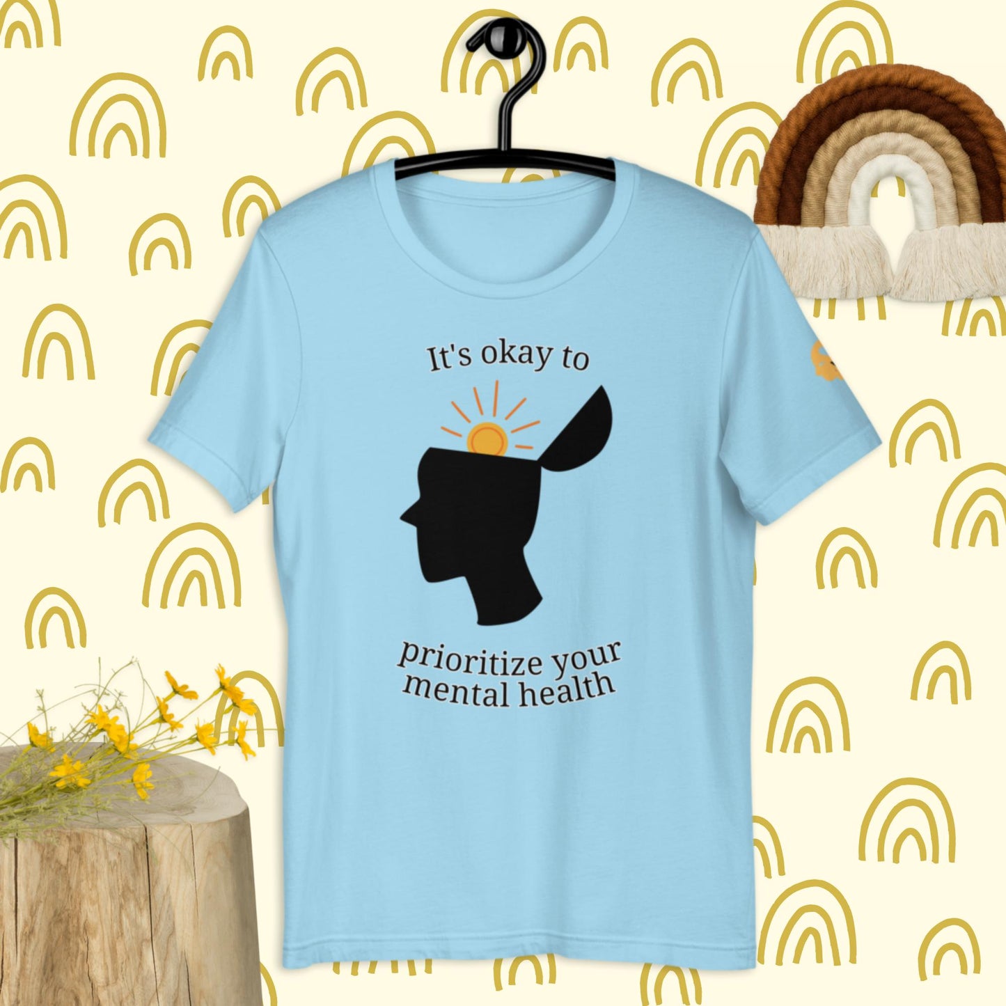 It's okay to prioritize your mental health t-shirt