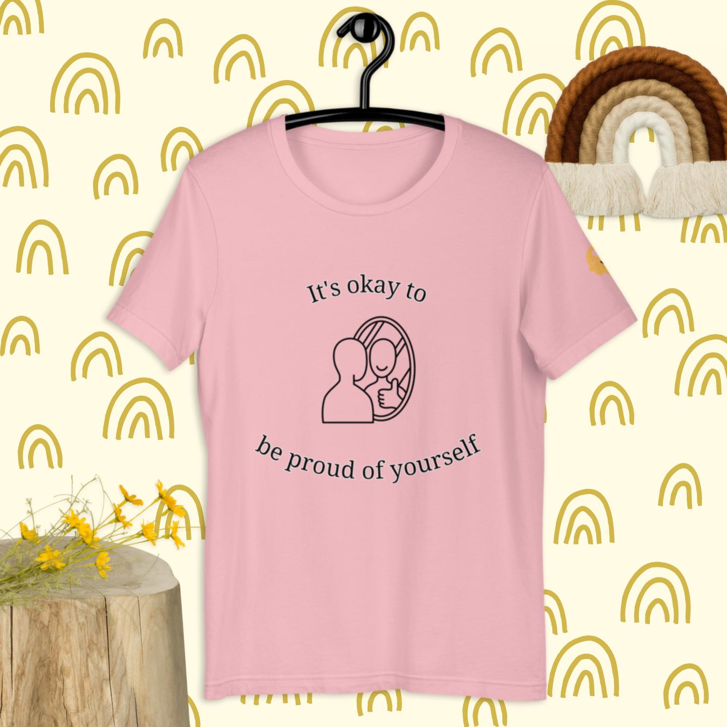 It's okay to be proud t-shirt