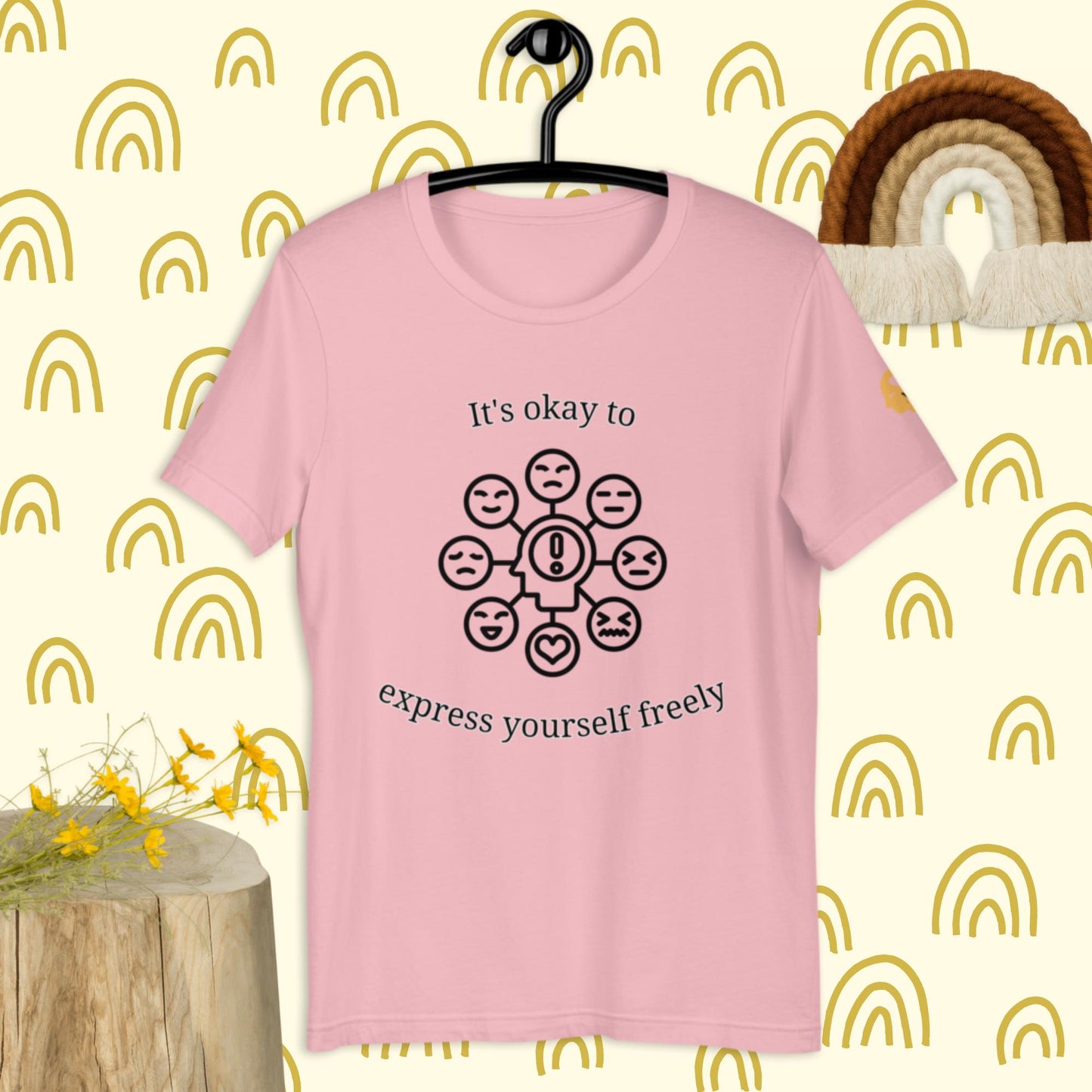 It's okay to express yourself t-shirt