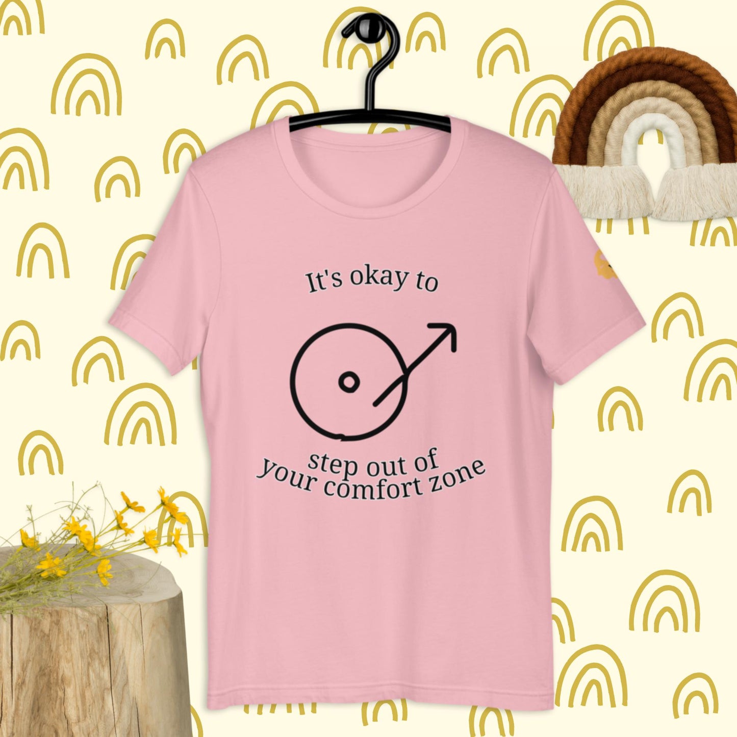 It's okay to step out t-shirt