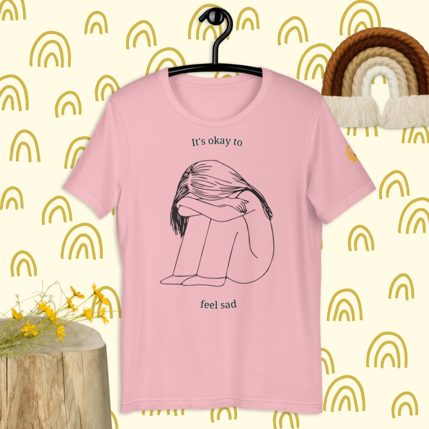 It's okay to be sad t-shirt