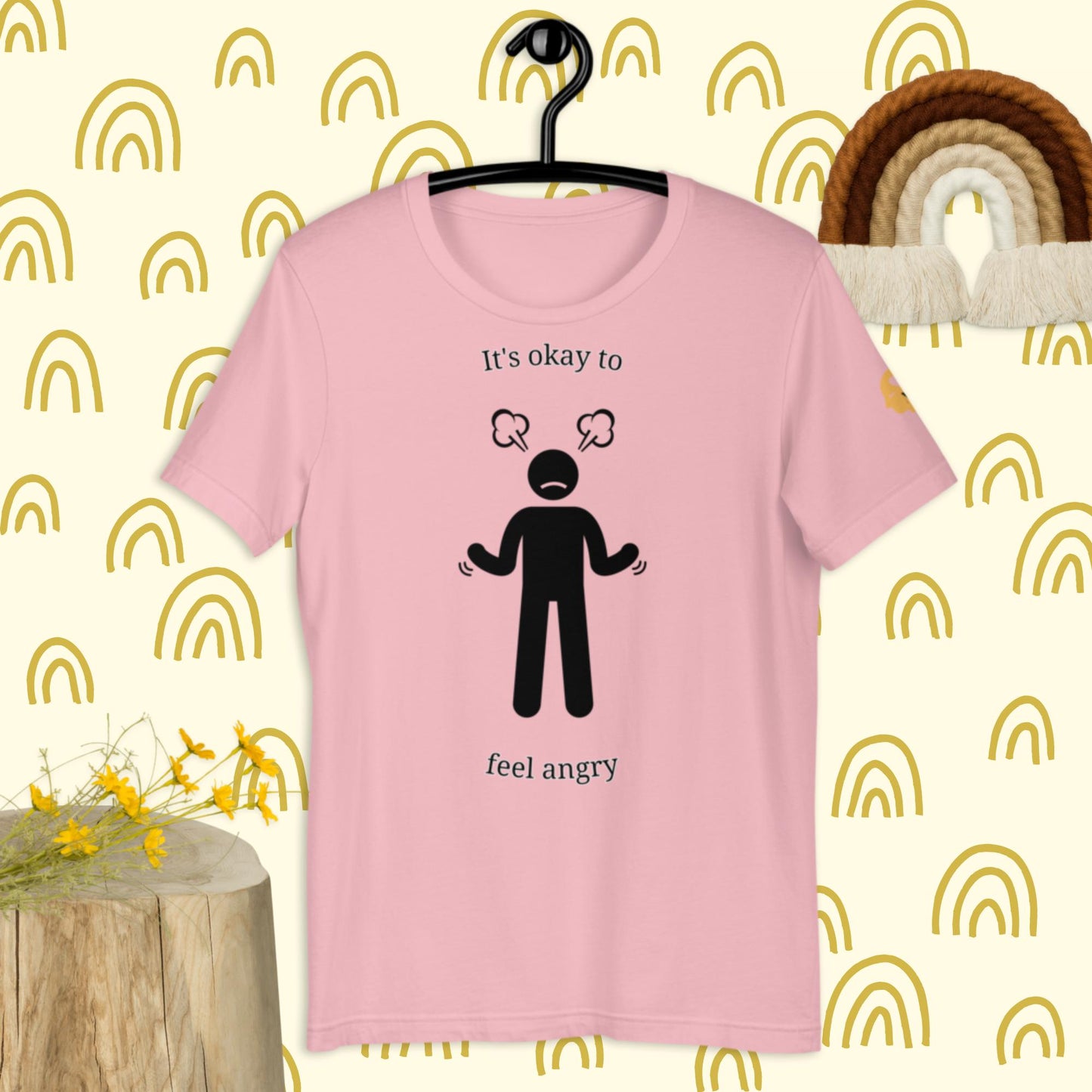 It's okay to feel angry t-shirt