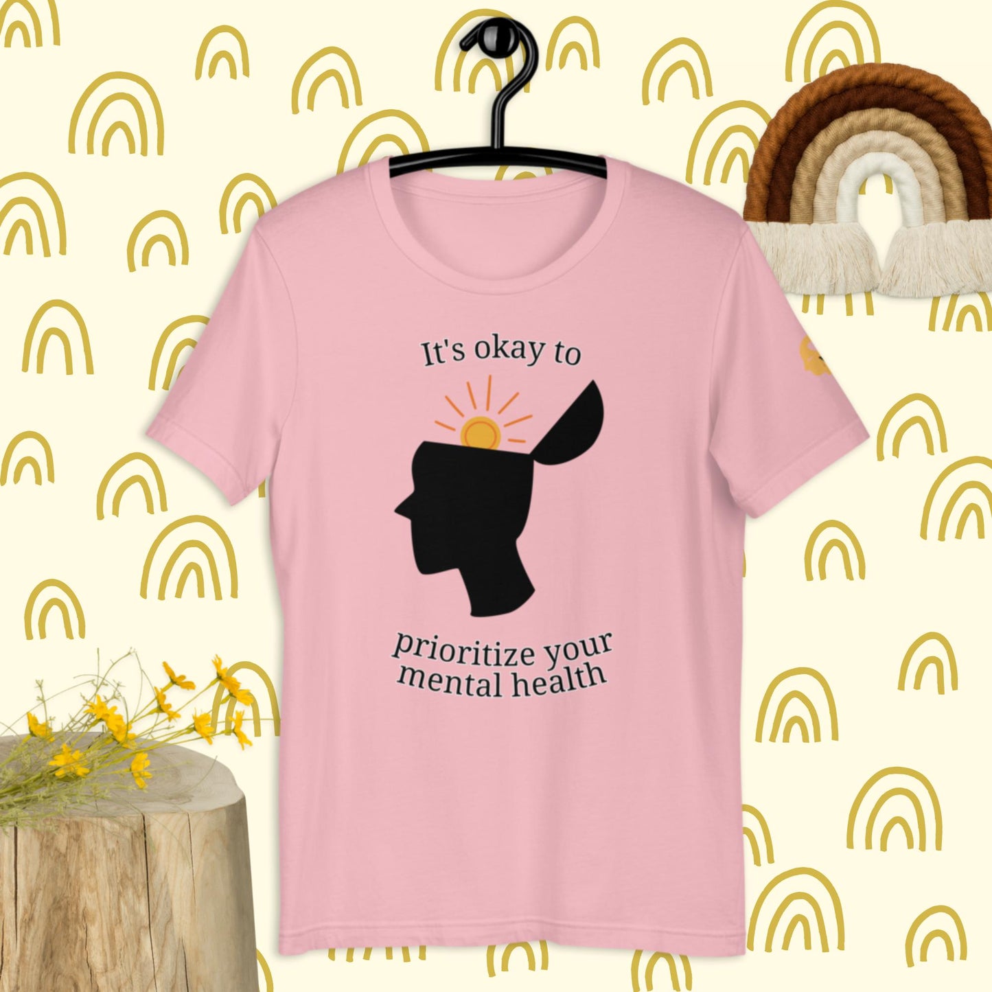 It's okay to prioritize your mental health t-shirt