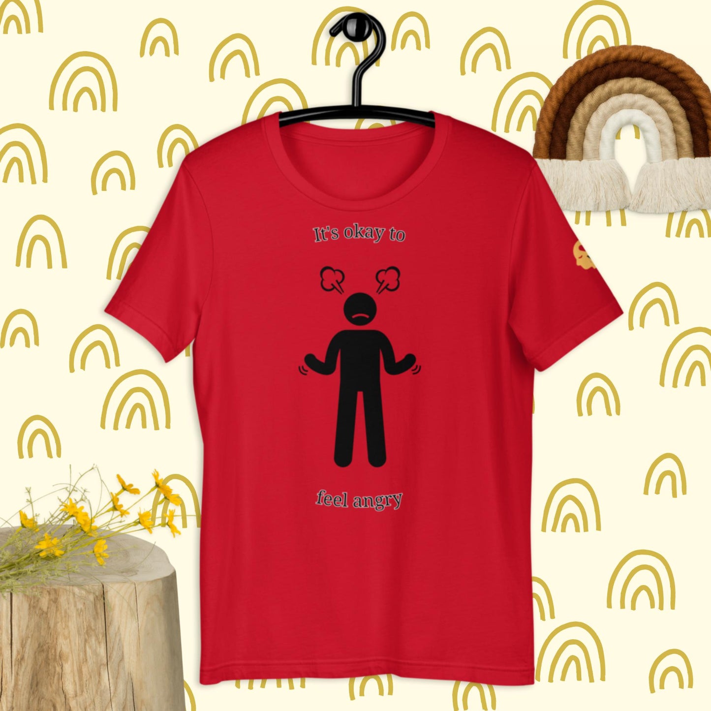 It's okay to feel angry t-shirt
