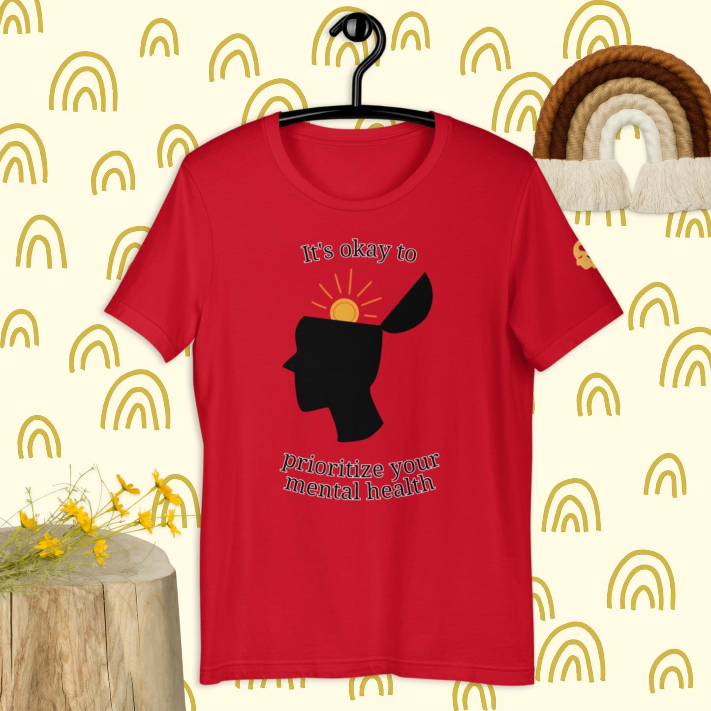 It's okay to prioritize your mental health t-shirt