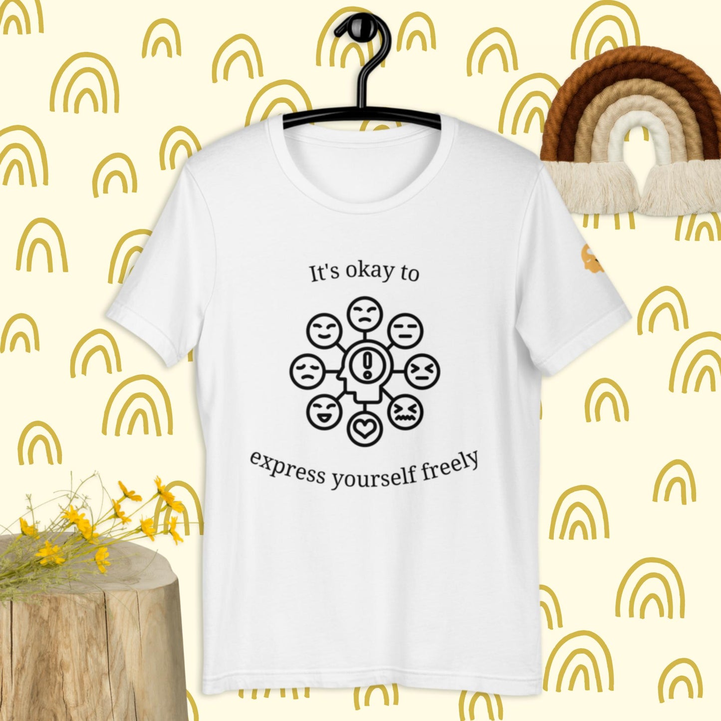 It's okay to express yourself t-shirt