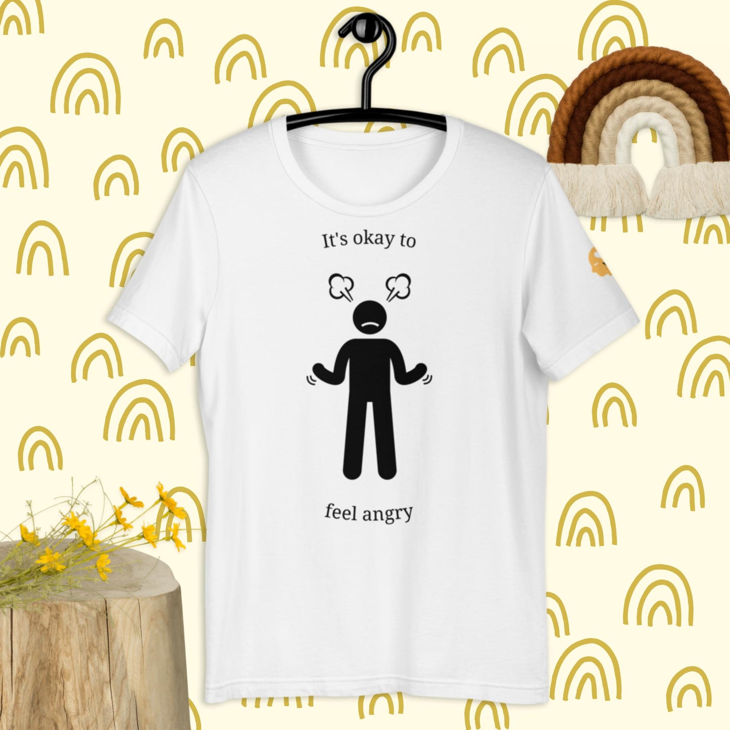 It's okay to feel angry t-shirt