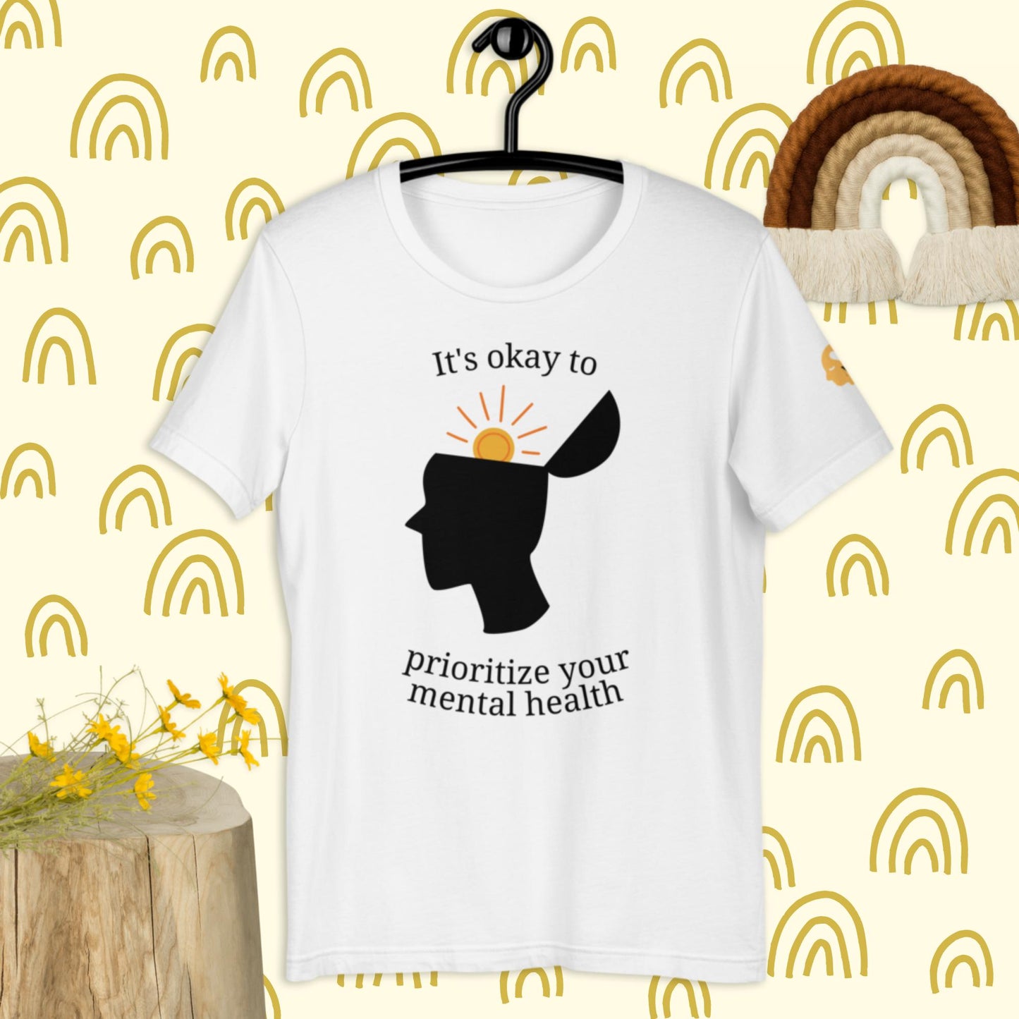 It's okay to prioritize your mental health t-shirt