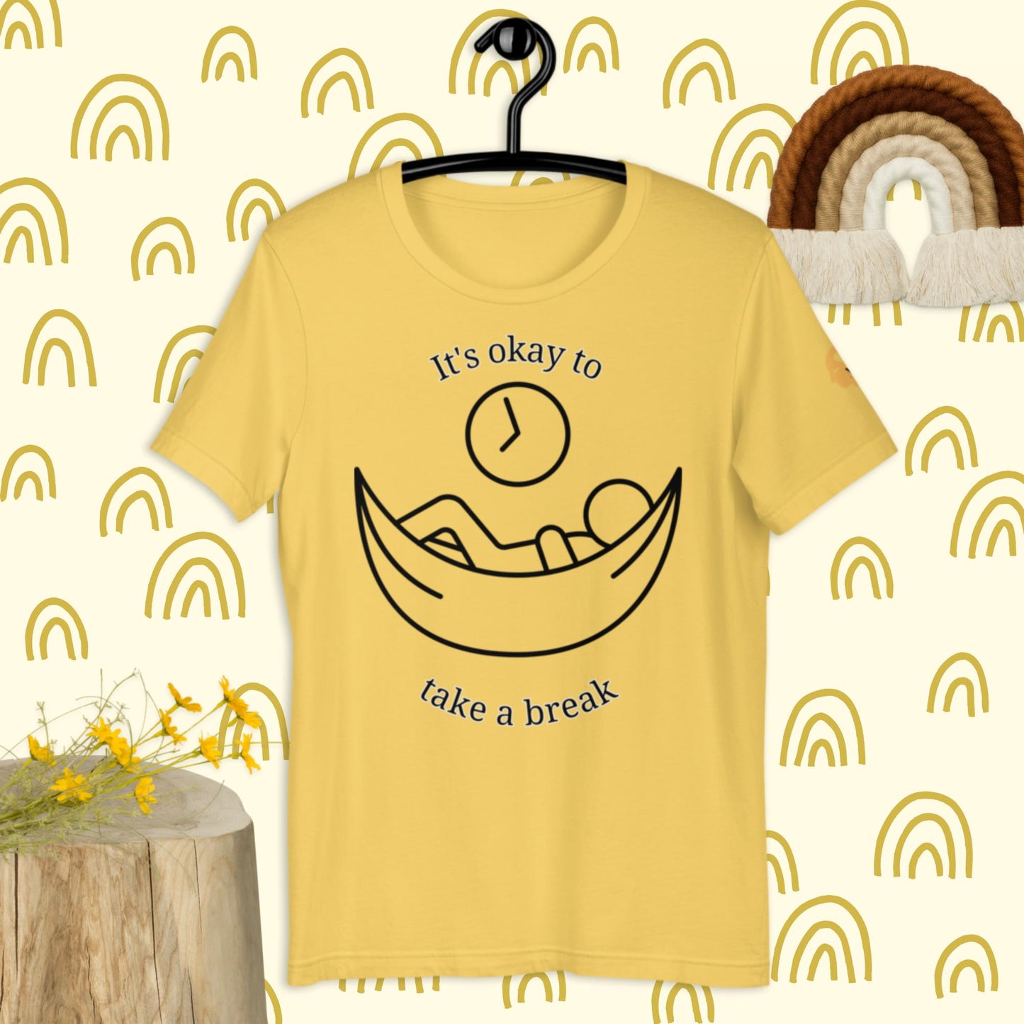 It's okay to take a break t-shirt