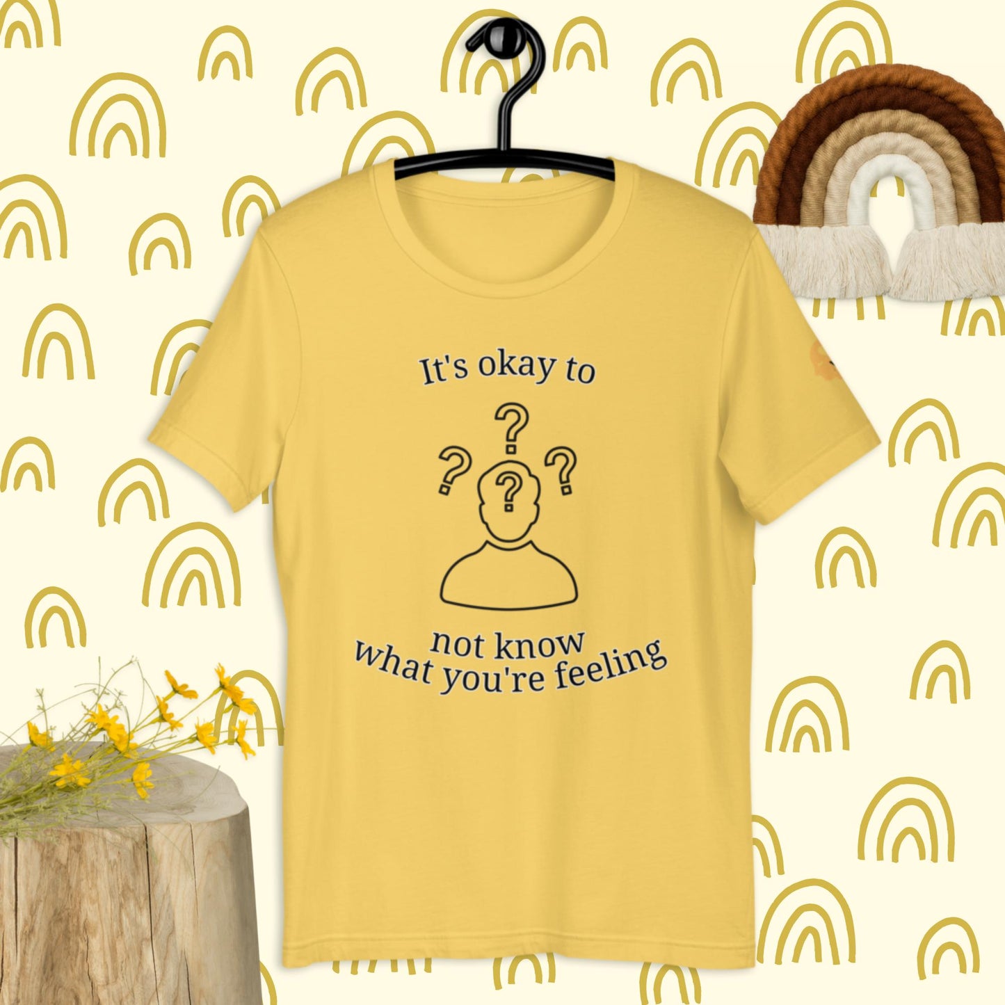 It's okay to not know t-shirt