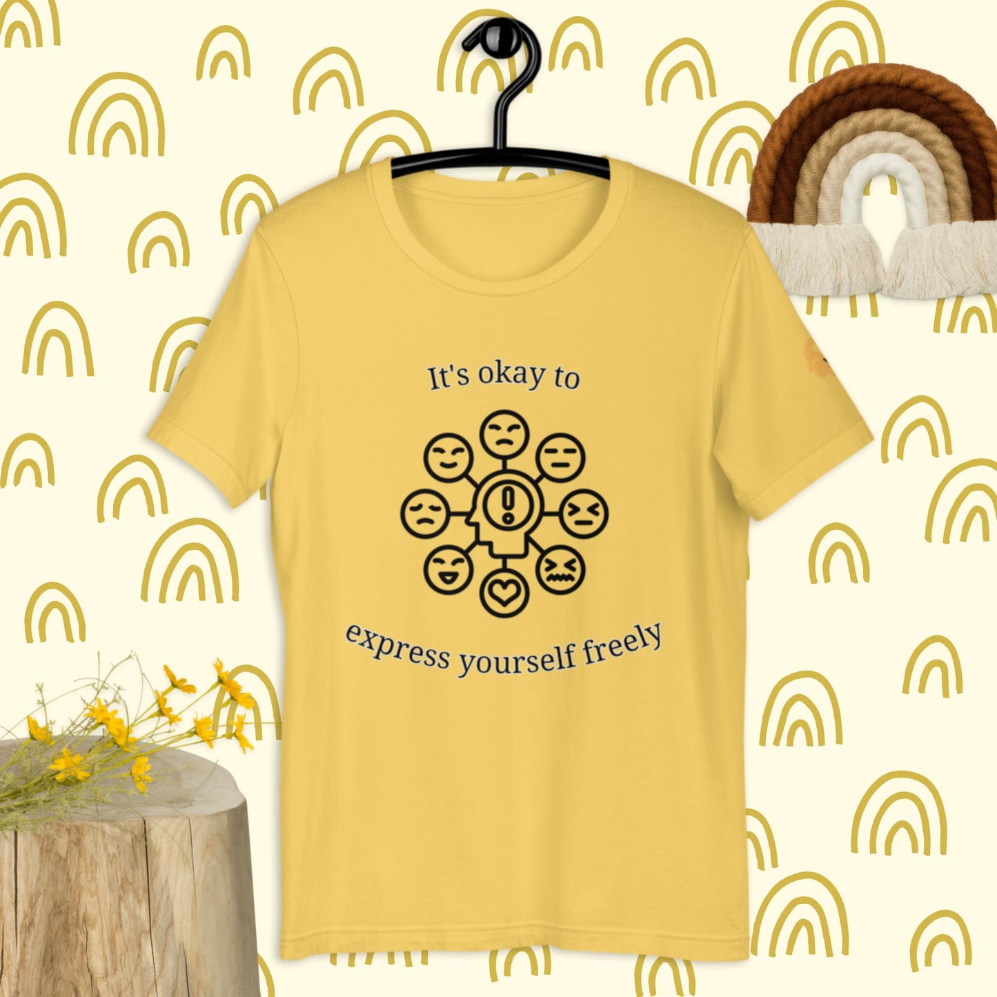 It's okay to express yourself t-shirt