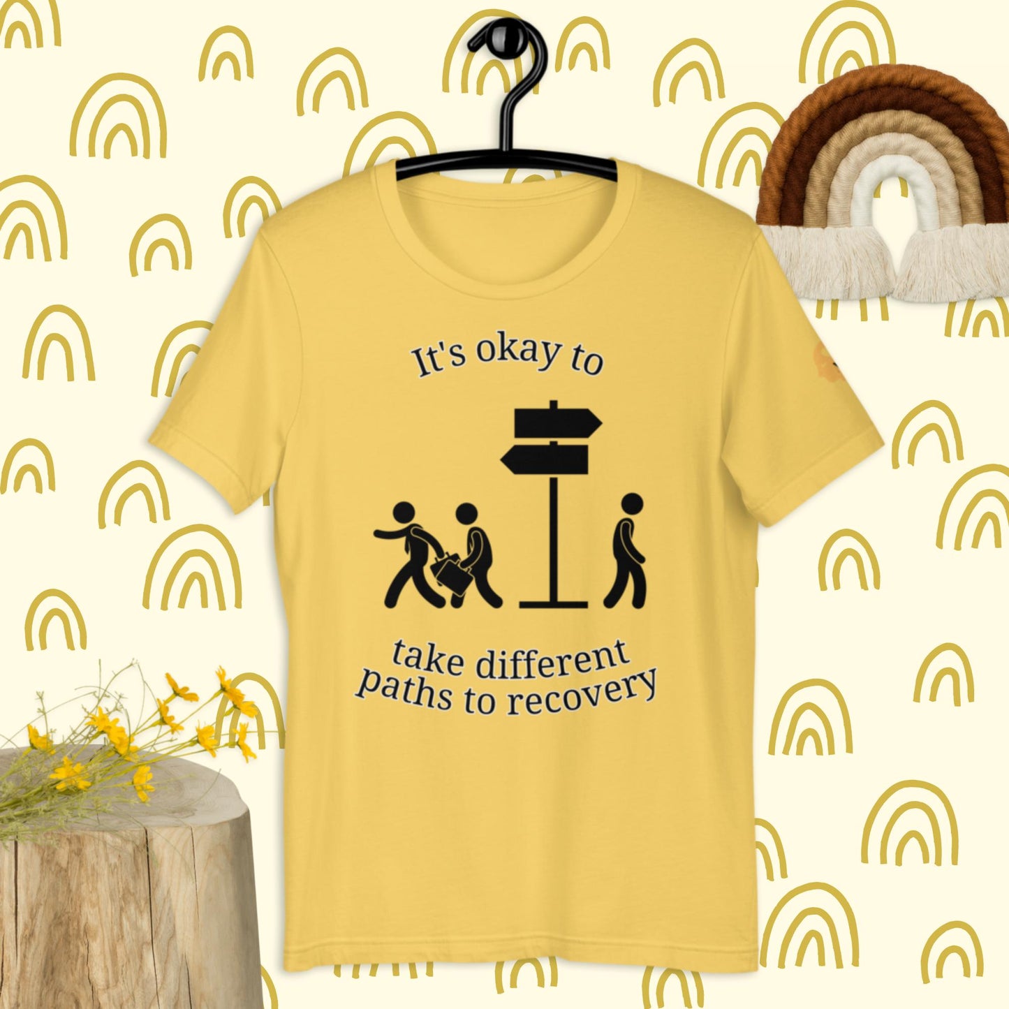 It's okay to take a different path t-shirt