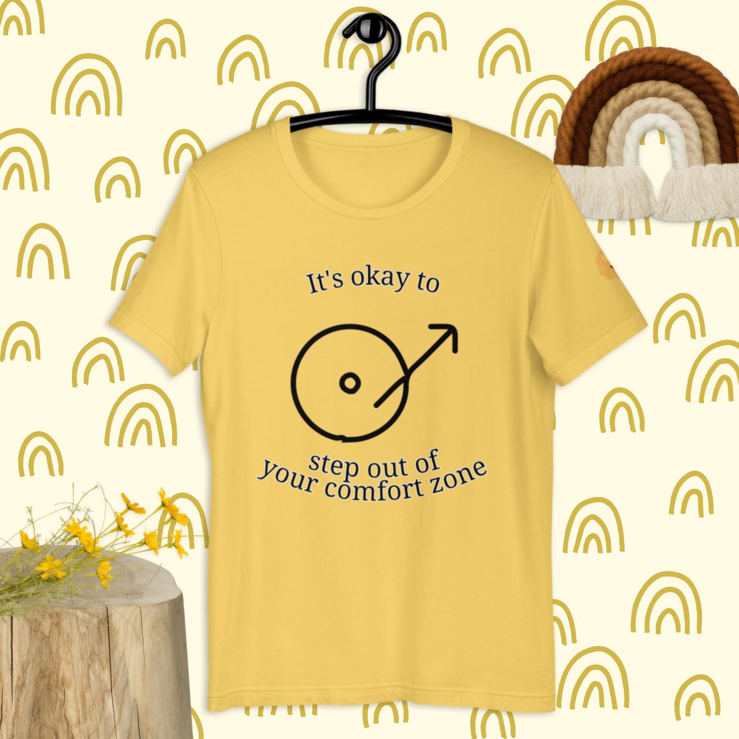 It's okay to step out t-shirt