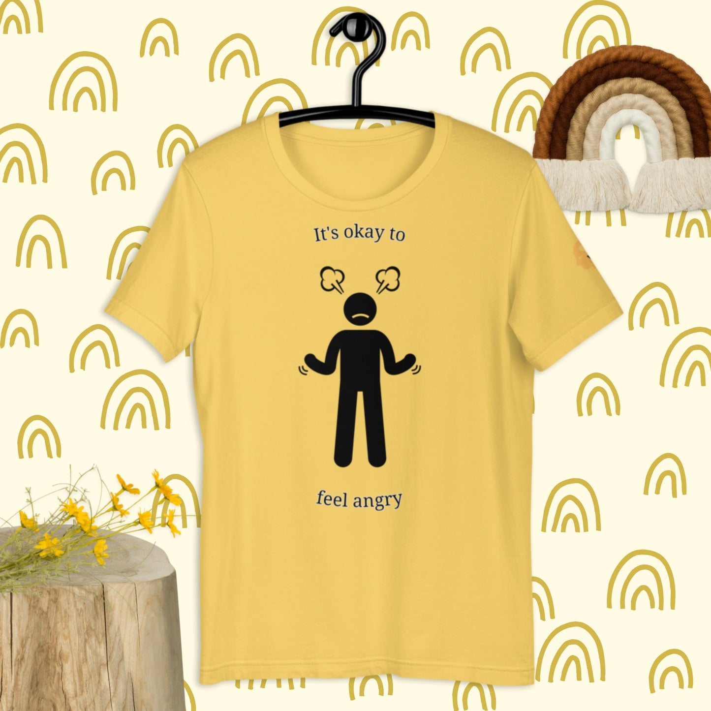 It's okay to feel angry t-shirt