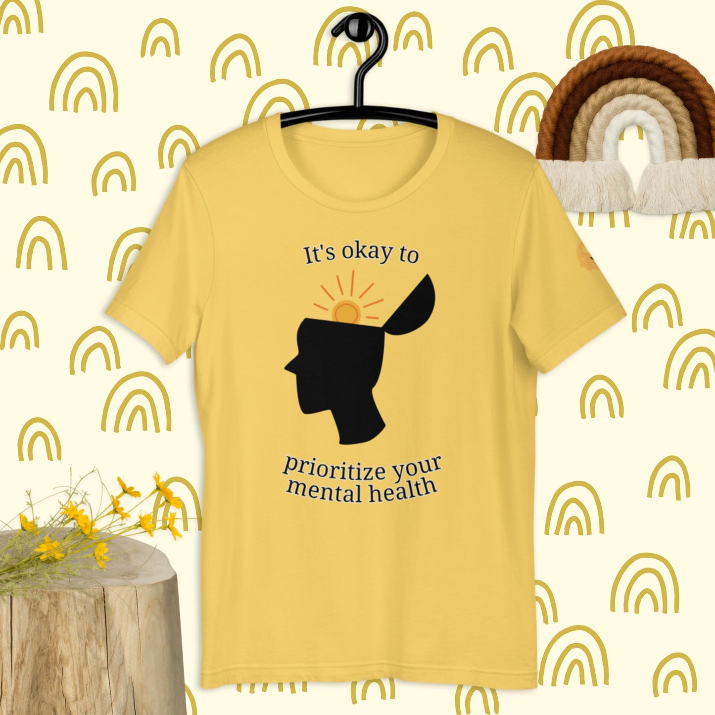 It's okay to prioritize your mental health t-shirt