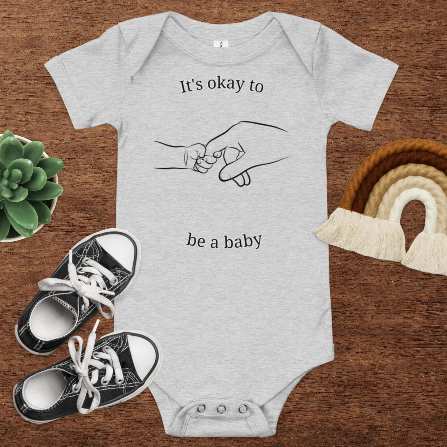 "Its okay to be a baby" One Piece