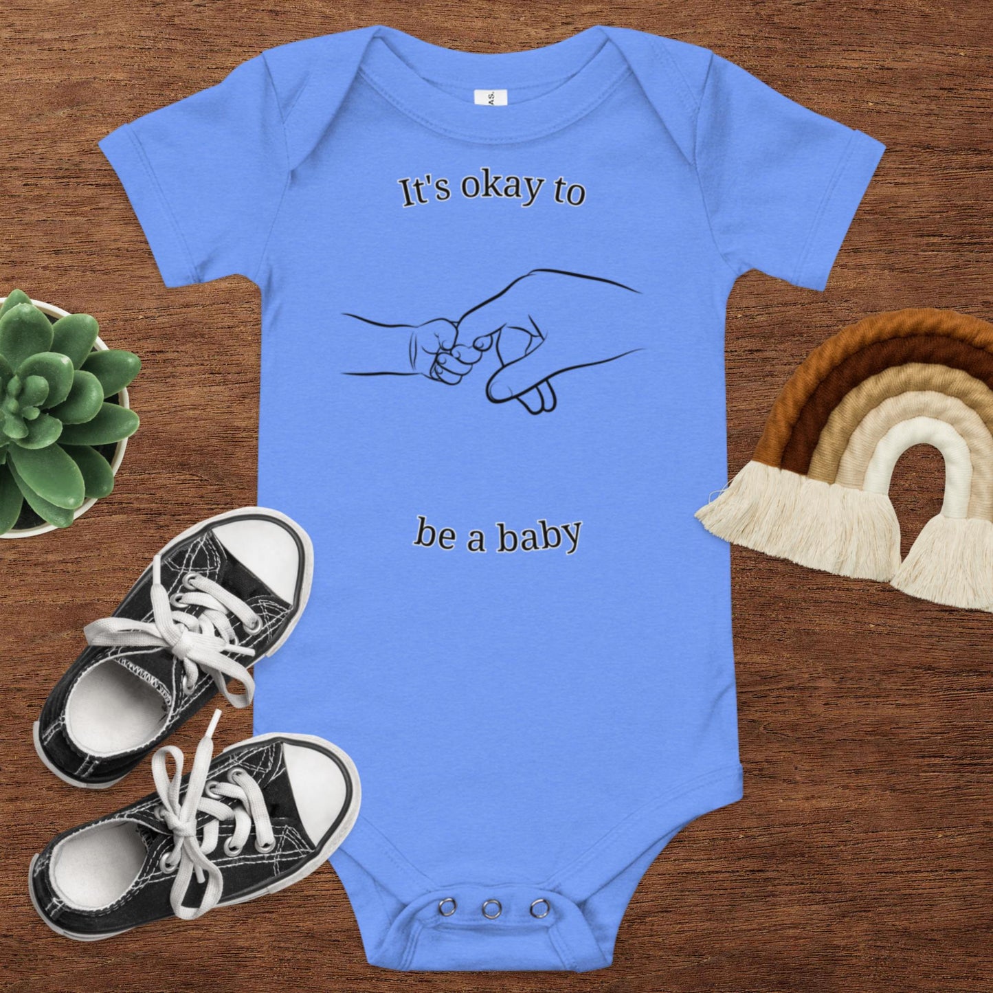"Its okay to be a baby" One Piece