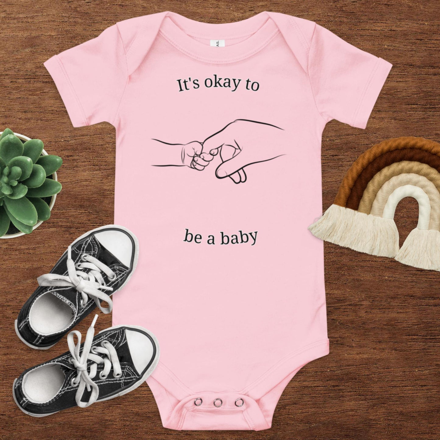 "Its okay to be a baby" One Piece
