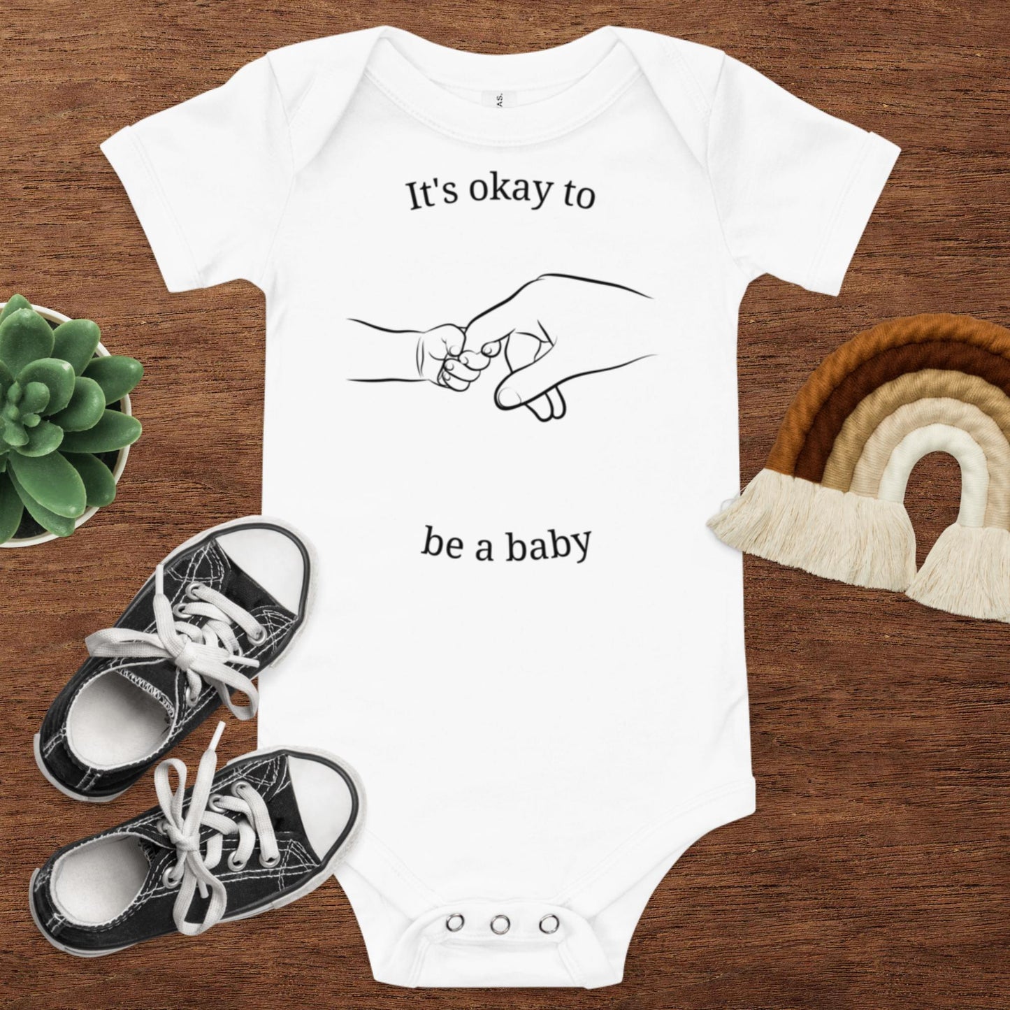 "Its okay to be a baby" One Piece