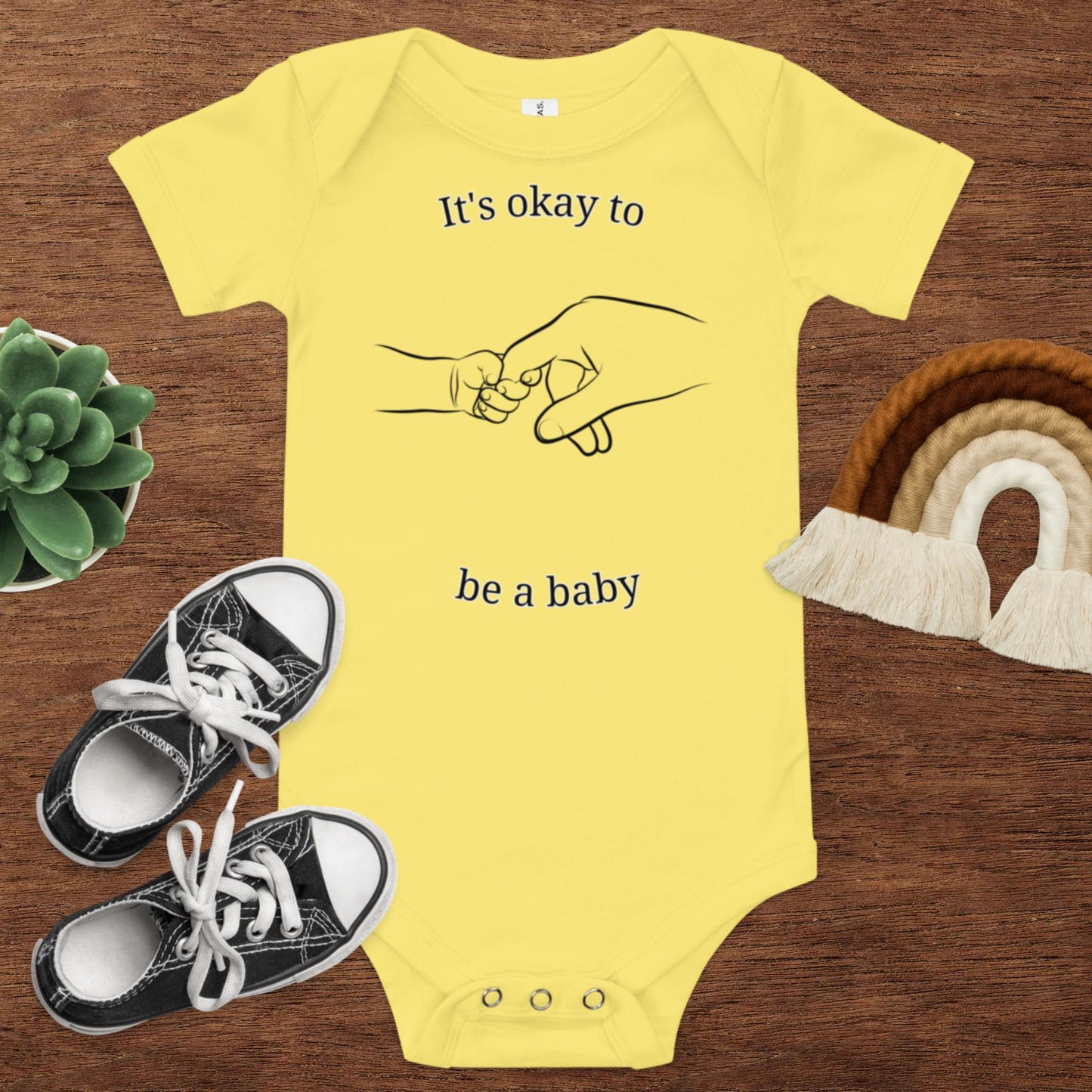 "Its okay to be a baby" One Piece